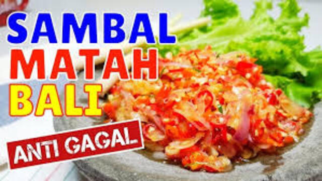 Sambal Matah Bali Autentik